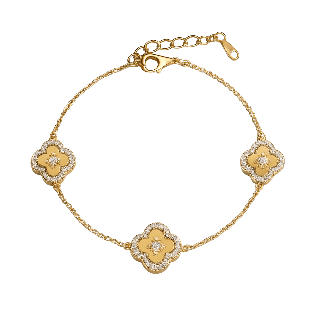 Golden Square Station Chain Bracelet