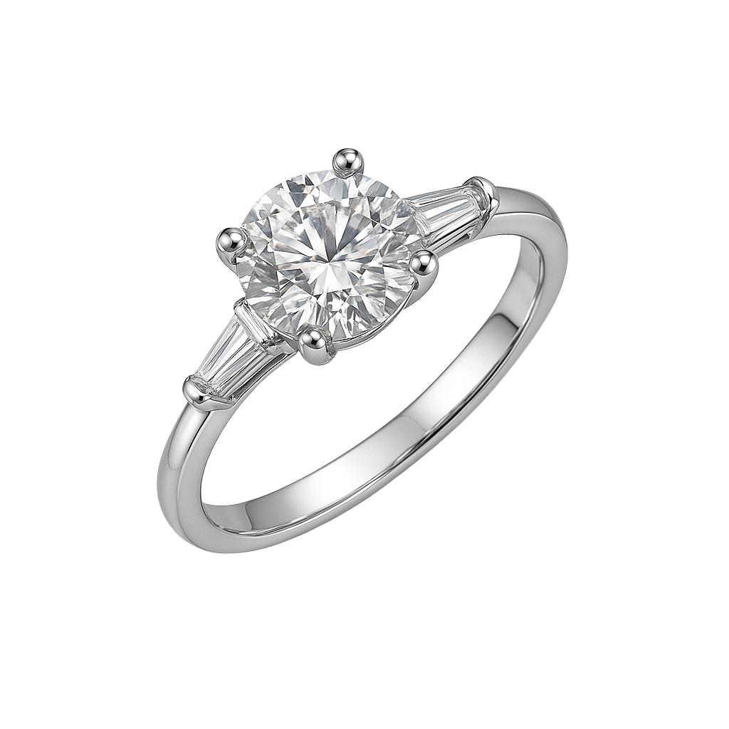 Trio Eternity Stackable Ring Set view 1