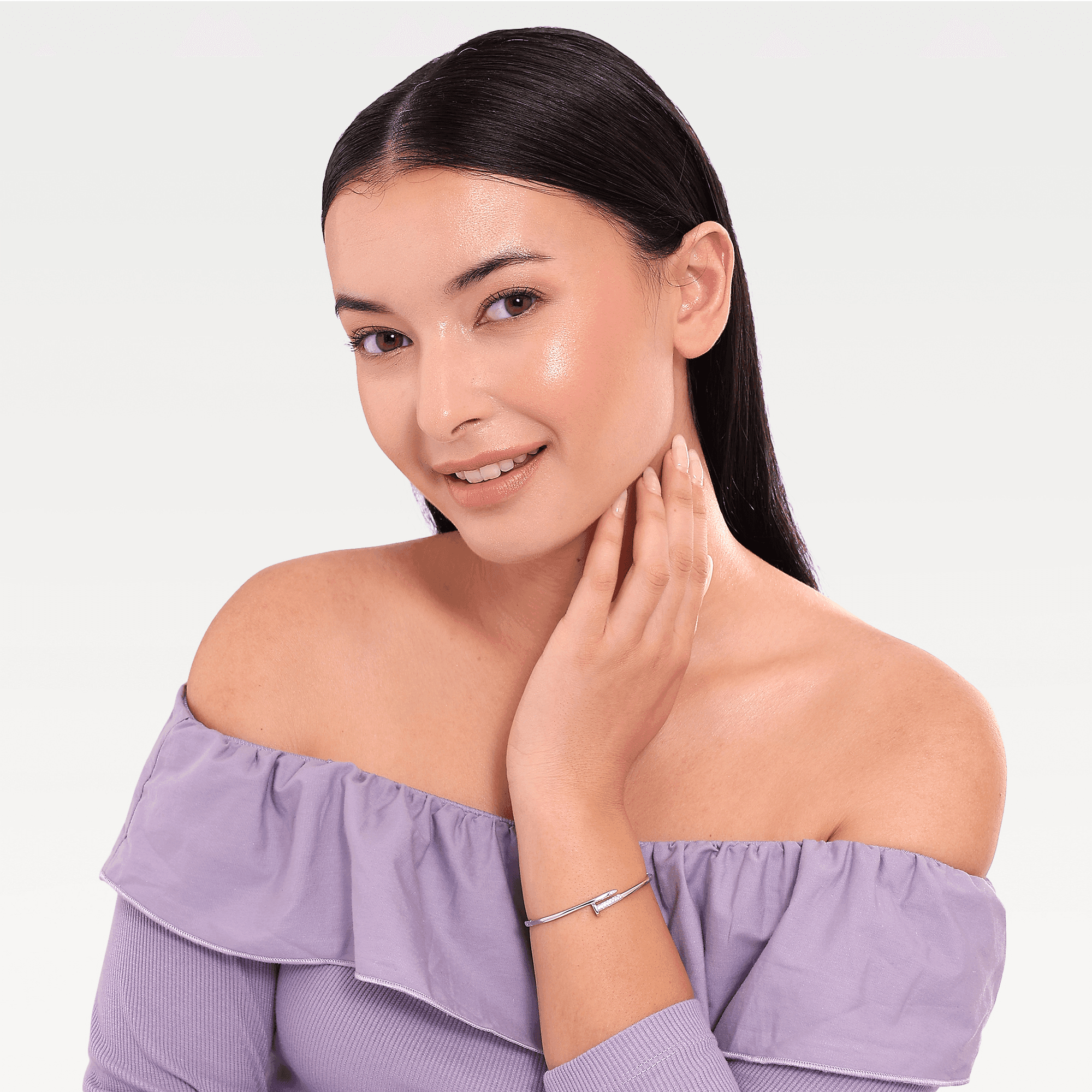 Classic Nail Bangle Bracelet