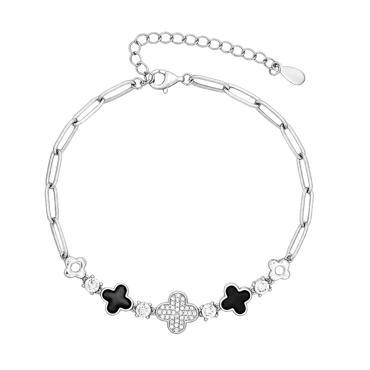Clover Aurabloom Chain Bracelet