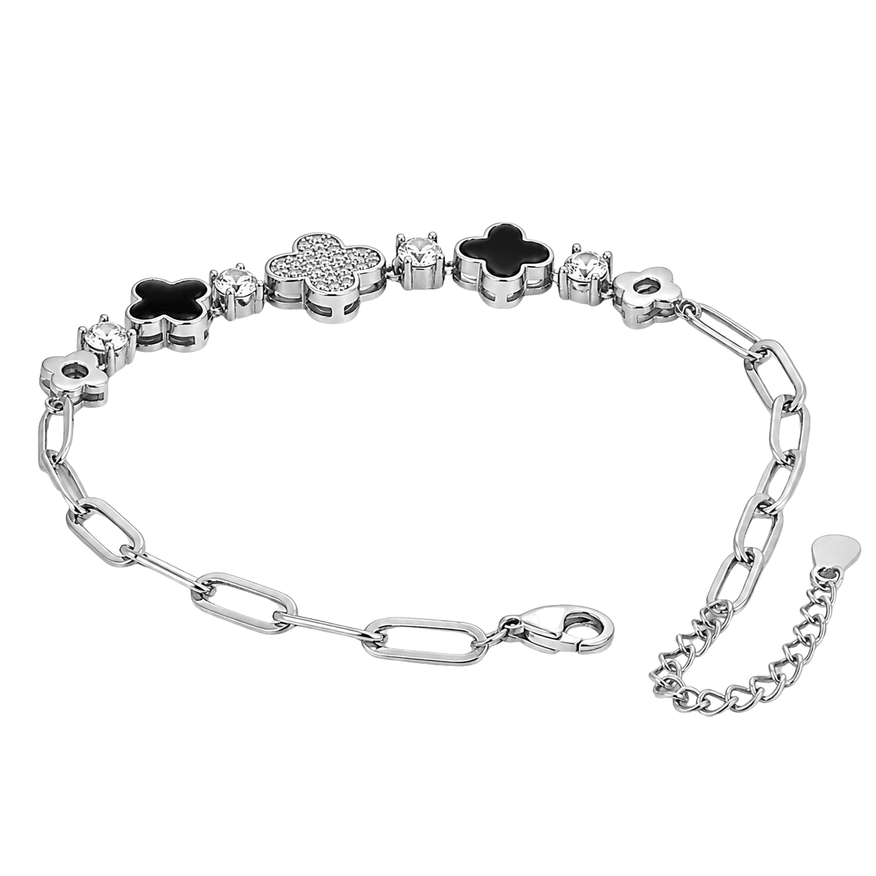 Clover Aurabloom Chain Bracelet