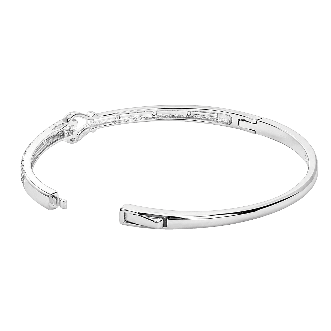 Elegant Knot Link Bangle Bracelet