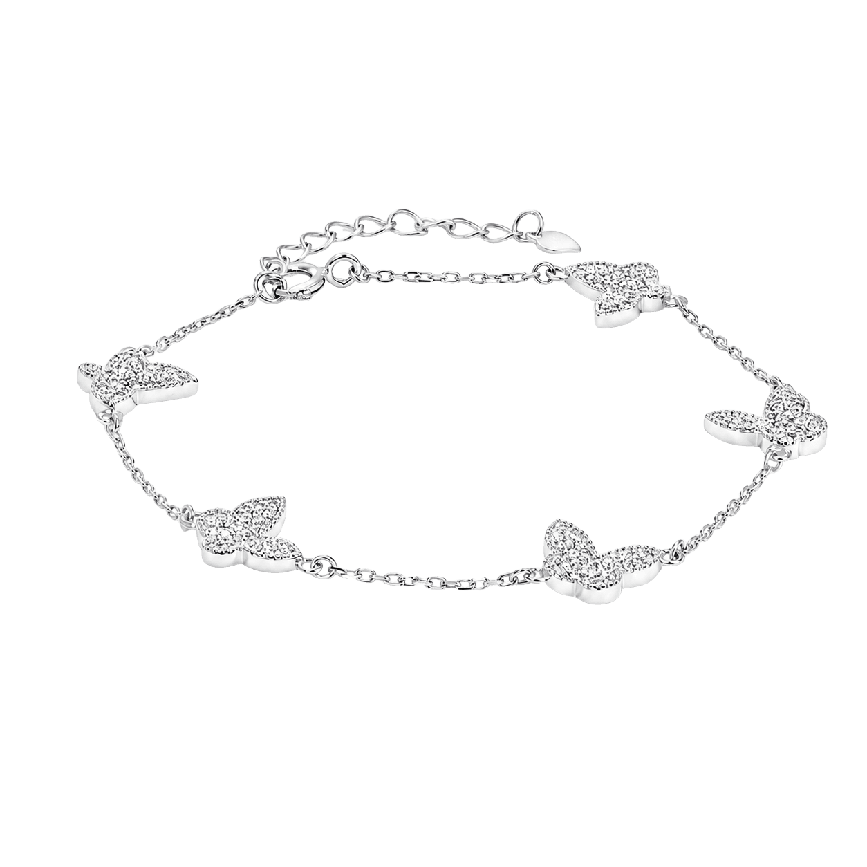 Quirky Butterfly Classic Chain Bracelet