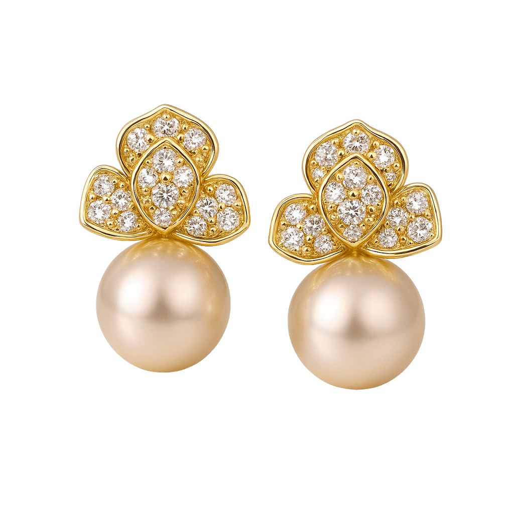 Golden Orbit Earrings