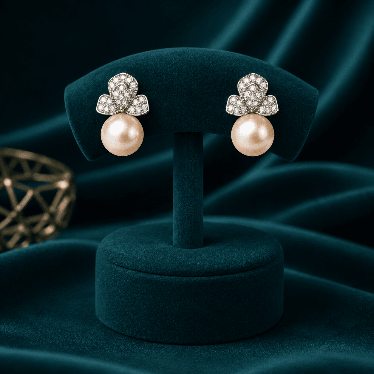 Silver Orbit Earrings