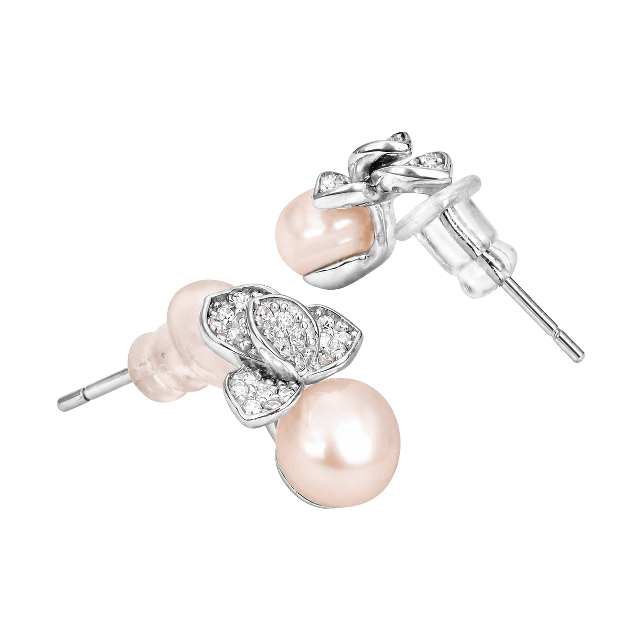 Silver Orbit Earrings