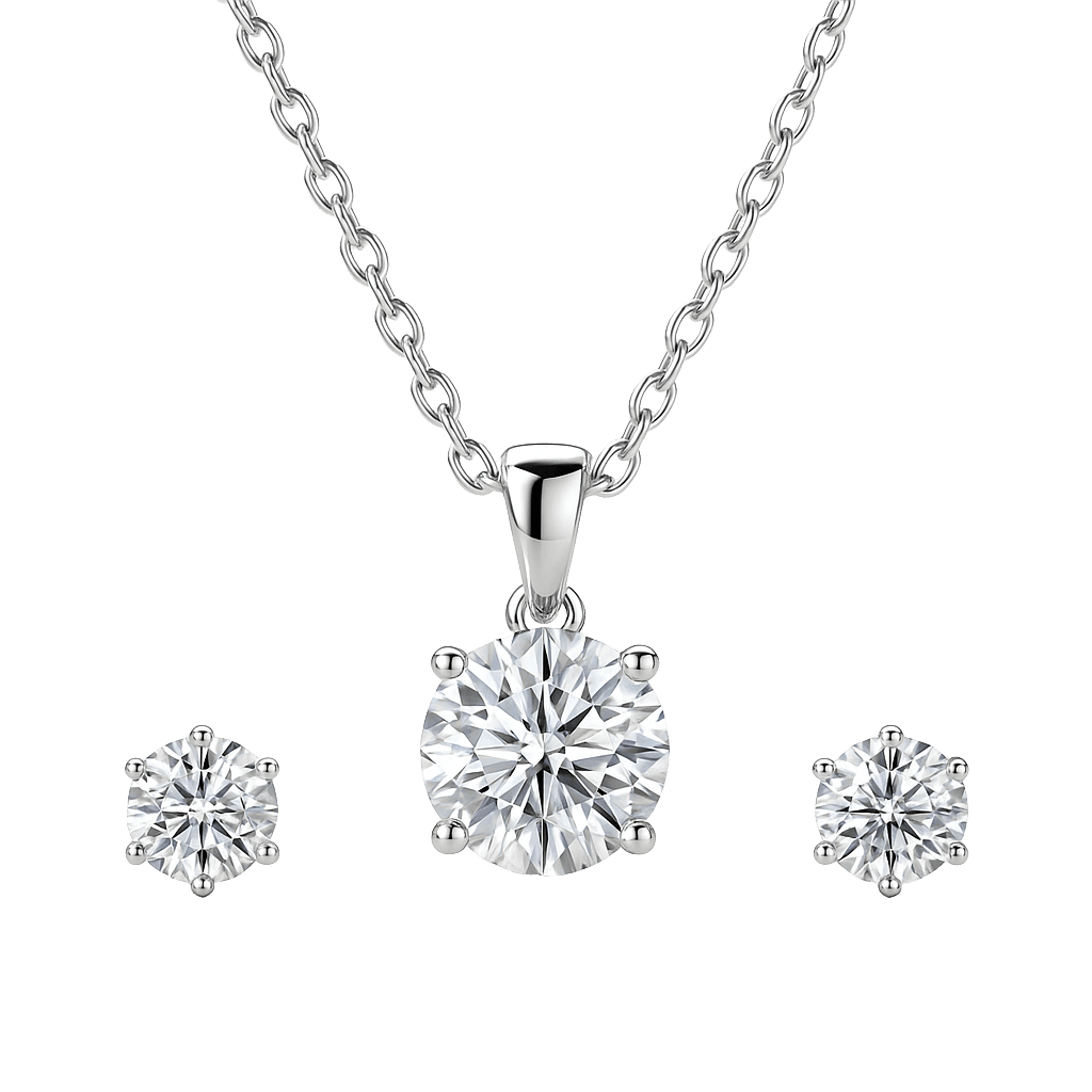 Classic Solitaire Round Crystal Set view 1