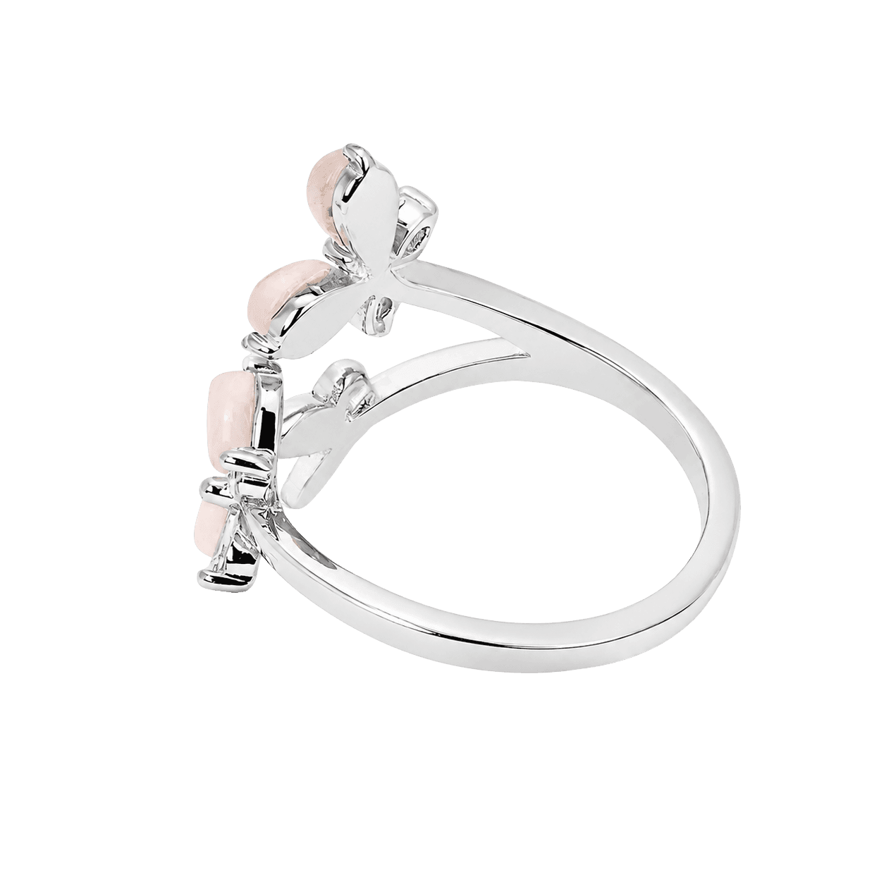 Leafy Branch Wraparound Ring