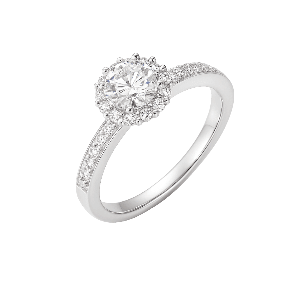 Royal Solitaire Duo Ring view 1